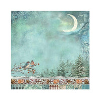 The Nutcracker - Stamperia Polyester Fabric 12"X12" 4/Pkg