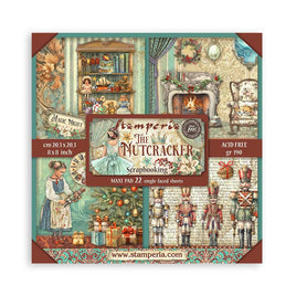 The Nutcracker - Stamperia Single-Sided Paper Pad 8"X8" 22/Pkg