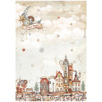 Gear Up For Christmas - Stamperia Assorted Rice Paper A4 6/Sheets