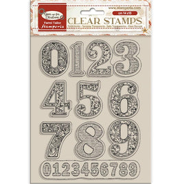 Gear Up For Christmas Numbers - Stamperia Clear Stamps
