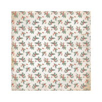 Gear Up For Christmas - Stamperia Polyester Fabric 12"X12" 4/Pkg