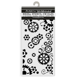 Gear Up For Christmas Gears - Stamperia Stencil 4.92"X9.84"