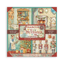 The Nutcracker - Stamperia Single-Sided Paper Pad 12"X12" 22/Pkg