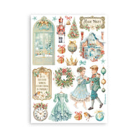 The Nutcracker - Stamperia A5 Washi Pad 8/Pkg