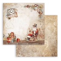 Gear Up For Christmas - Stamperia Double-Sided Paper Pad 12"X12" 10/Pkg