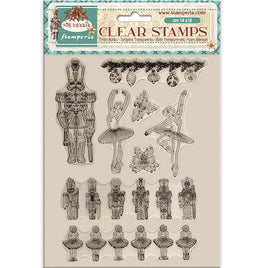 The Nutcracker Ballet And Soldiers - Stamperia Clear Stamps