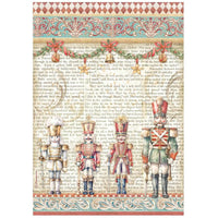 The Nutcracker - Stamperia Assorted Rice Paper A4 6/Sheets