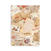 Gear Up For Christmas - Stamperia A5 Washi Pad 8/Pkg