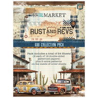 Rust And Revs - 49 And Market Collection Pack 6"X8"