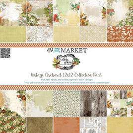 Vintage Orchard - 49 & Market Collection Pack 12"X12"