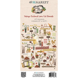 Vintage Orchard Elements - 49 And Market Laser Cut Outs