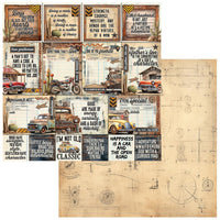 Rust And Revs - 49 & Market Collection Pack 12"X12"