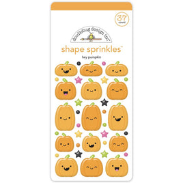 Hey Pumpkin - Doodlebug Sprinkles Adhesive Enamel Shapes