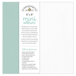 Mint - Doodlebug Mini Album 6"X8"