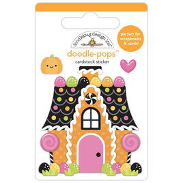 Candy Cottage, Hey Pumpkin - Doodlebug Doodle-Pops 3D Sticker