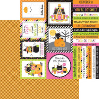 Hey Pumpkin - Doodlebug Double-Sided Paper Pack 12"X12" 12/Pkg