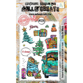 Gifts On Wheels - AALL And Create A6 Photopolymer Clear Stamp Set