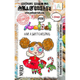 Sweet Christmas - AALL And Create A7 Photopolymer Clear Stamp Set