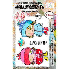 Hey Frosty - AALL And Create A7 Photopolymer Clear Stamp Set