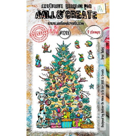 Tree Tales - AALL And Create A6 Photopolymer Clear Stamp Set