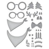 Cats And Pugs Accessories - Spellbinders Etched Dies By Bibi Cameron