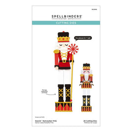 Dancin' Nutcracker - Spellbinders Etched Dies From Dancin' Christmas Friends