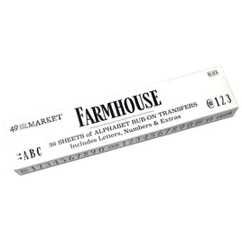 Farmhouse - 49 And Market Rub-On Transfer