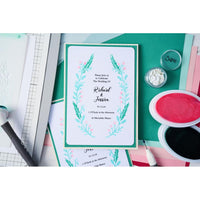 Merry & Bright #3 - Sizzix A6 Layered Stencils 4/Pkg by Jen Long