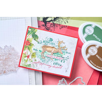 Reindeer Mix Cluster - Sizzix Clear Stamp With Framlits Die By 49 And Market