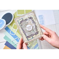 Forever Journal Essentials - Sizzix A5 Clear Stamps With Framelits Die By 49 And Market
