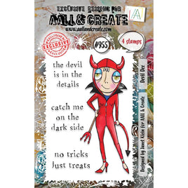 Devil Dee - AALL And Create A7 Photopolymer Clear Stamp Set