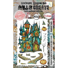 Nightfall Castle - AALL And Create A6 Photopolymer Clear Stamp Set