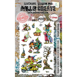 Cursed Journey - AALL And Create A6 Photopolymer Clear Stamp Set