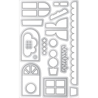 Home Sweet, Hometown - Doodlebug Doodle Cuts Dies