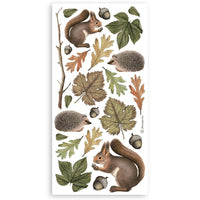 Forest - Stamperia Double-Sided Paper Cut-Outs 4/Pkg