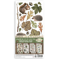 Forest - Stamperia Double-Sided Paper Cut-Outs 4/Pkg