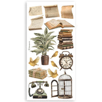 Golden Harmony - Stamperia Double-Sided Paper Cut-Outs 4/Pkg