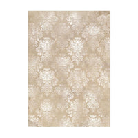 Golden Harmony - Stamperia Assorted Rice Paper Backgrounds A6 8/Sheets