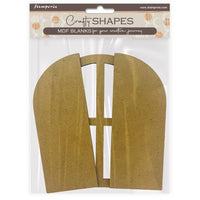 Golden Harmony Window - Stamperia Crafty Shapes