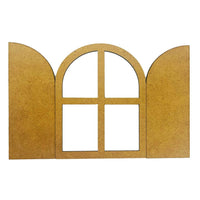 Golden Harmony Window - Stamperia Crafty Shapes