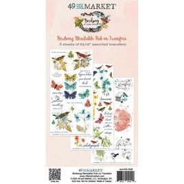 Blendable, Birdsong - 49 And Market Rub-On Transfer Set