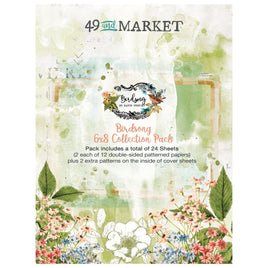 Birdsong - 49 And Market Collection Pack 6"X8"