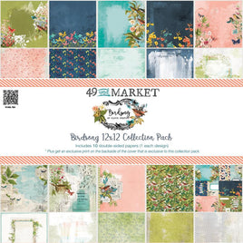 Birdsong - 49 & Market Collection Pack 12"X12"