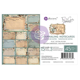 The Home Baker - Prima Marketing Journaling Cards 4"X6" 45/Pkg