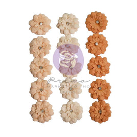Sugar Sprinkles - Prima Marketing Paper Flowers 15/Pkg