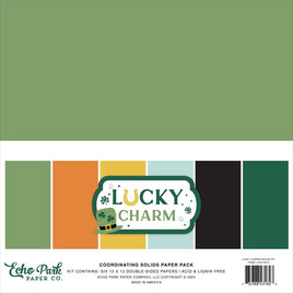 Lucky Charm - Echo Park Solids Collection Kit 12"X12"