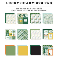 Lucky Charm - Echo Park Double-Sided Paper Pad 6"X6"