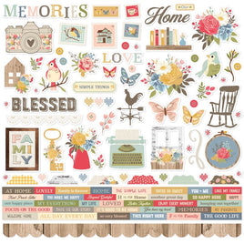 Front Porch Cardstock Stickers 12"x"12