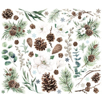 Floral - Simple Vintage Fresh Snow Bits & Pieces