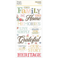 Front Porch Foam Stickers